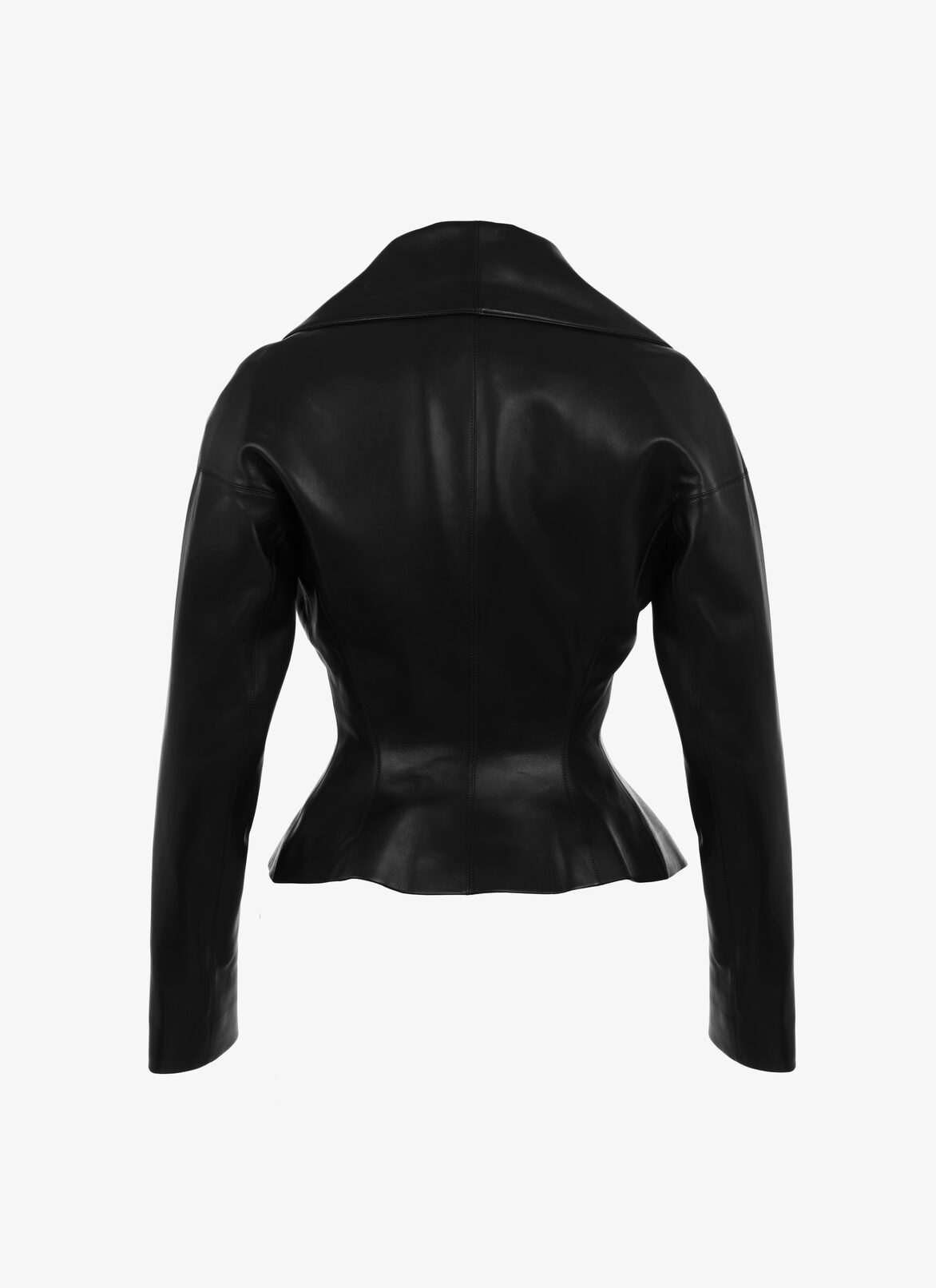 Leather Jacket ALAÏA BLACK LEATHER JACKET